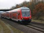 RE aus Frankfurt kurz vor seinen Endziel Fulda am 07.11.2009 ...