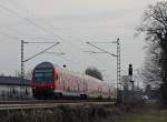 RE10431 mit 761.2 Stw an der Spitze und Schublok 111 ...