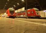 2 x mal Dopplersteuerwagen im HBF Leipzig der S-bahn S10 ...