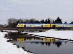 Metronom ME 80943 Hamburg - Uelzen bestehend aus Doppelstockwagen der ...
