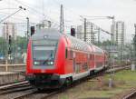 Ein IRE aus Lindau konnte am 8.5.2010 Steuerwagen voraus bei ...