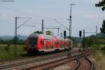 IRE 5186 (Kreuzlingen-Karlsruhe Hbf) mit Schublok 146 230-8 bei Welschingen ...