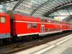 DBuza 747.4, eingereiht in die RB 14 Airport-Express nach Senftenberg ...