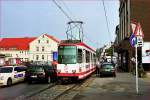 Tw 108 k�mpft sich durch den Verkehr in DO-Asseln (29. ...