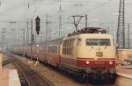dortmund-hbf 103 214 in Dortmund Hbf September 1984