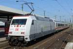 dortmund-hbf 101 034-7 bei der Ausfahrt aus Dortmund 18.4.2010
