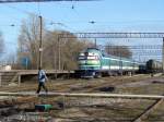 Edelaraudtee DR1B-1712 verl�sst Lagedi ...  Rupprecht von Gersdorff 08.02.2013