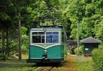 Zahnradbahn am Drachenfels, talw�rts, ...  Rolf Reinhardt 17.06.2010