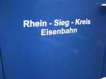 Rhein-Sieg-Kreis Eisenbahn so nennt ...  Daniel Michler 03.01.2010
