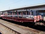 Samms(31804852079-1)beladen mit Rundstahl ist in einem Ganzzug von D nach ...