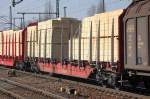 DB Schenker Drehgestellflachwagen mit ...  Volker St�ckmann 24.02.2011