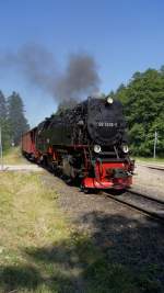 drei-annen-hohne 9972381 macht sich am 28 Juni mit ihrem Zug zum Brocken auf den Weg