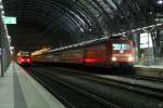 101 032-1 steht am 12.12.2009 mit meinem IC 2070 nach ...