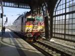 dresden-hbf Die Tschechiche CD bei der EInfahrt im Dresdner HBF.23.04.2010