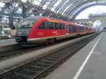 dresden-hbf Hier steht der RE der gerade aus Wroclaw Glowny eingetroffen ist. Aufnahme: Dresden Hauptbahnhof 04.06.2010