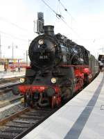 BR 58 311 am 21.03.2010 im Hauptbahnhof Dresden nach ihrer ...