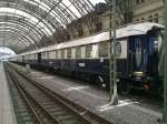 Nun ist er auch in Dresden angekommen der OrientExpress.

Dresden HBF ...