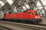 Mit EC 174 von Budapest nach Hamburg-Altona am Haken wartet ...