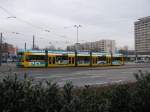 DVB. Nr.2543 PD Group am 30.12. 09 nahe der Haltestelle Pirnaischer ...