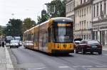 Dresden, 08.09.2010, Stra�enbahnlinie 11 ...  Reinhard Zabel 12.09.2010