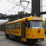 DVB.Nr.201 002 Schienenschleifwagen am ...  Felix H�hne 01.10.2010