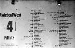 Deutschland - Dresden - Seitenschild Linie 4 von 1985  ...