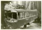 Entgleisung auf dem Westentring 1986. Ausl�ser war ein Bolzen in ...