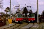 dresden-tatras-museumswagen-und-alles-andere Deutschland - Dresden - Endpunkt Johannstadt, 1991