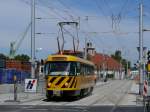 Tatra-Triebwagen 201 122 Fahrleitungs-Inspektion ...  Volkmar D�ring 26.05.2011