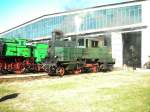 DT1.07 stand am 4.10.09 anl�sslich des Internationalen Dampfloktreffens unter Dampf. ...