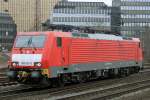 189 037-5 in D�sseldorf-Rath ...  Christian Sch�rmann 11.02.2011