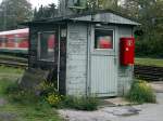 D�sseldorf Abstellbahnhof, Drehscheibenh�uschen   ...