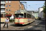 dusseldorf Fahrzeug und Fahrpersonal sind bereit zum einr�cken in den Betriebshof am Steinberg. Aufgenommen am 24.04.10.