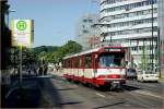 GT8SU 3219 auf der Grafenberger Allee (15. Juni 2010)  ...