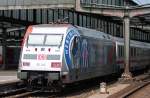 101 144-4 ist gerade mit dem IC2151 nach Berlin Gesundbrunnen ...
