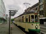 duisburg Alter Historischer Gelenktriebwagen der Duisburger Verkehrsgesellschaft.
Fahrzeugnummer 177
Aufnahmeort : Dinslaken Neustra�e
Aufnahmedatum: 30.4.2010