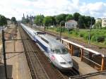 TGV Typ RD 601 unterwegs am 10.06.09 im Tal der ...