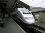 Hier TGV 6607 von Paris Gare de Lyon nach Lyon-Perrache, ...
