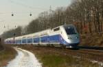 TGV Duplex 4705 f�hrt ...  Tim Giermann 31.01.2012