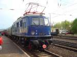E 18 Dampftage in Bebra 1. Mai 2010