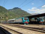 E 464 E464 035 in Bahnhof Bolzano/Bozen. 25.07.2010