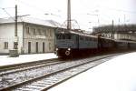 E 75 E75 09 + E44 002  Geislingen  04.01.87