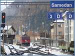 Ge 4/4 I 610 Viamala in ...ist angeschrieben. (11.11.2009)  ...