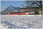 RE1049 mit Ge 4/4 ...  Herbert Graf 27.12.2011