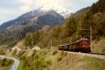 RhB-Extrazug mit historischer Wagenganitur ...  Manfred Kopka 10.12.2009