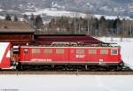 e-loks-ge-6-6-ii 706 der Rhb mit dem D 903 (St. Moritz-Zermatt) bei Ilanz 14.2.10