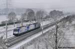 Das Highlight des Tages,der erwartete Lokzug nach Polen: PKP 183 ...