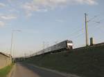 Warszawa Ursus P�łnocny, 17.04.2010. E189 mit dem EuroNight 446 Jan ...