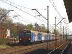 ED72-011+ED72-009 in Warszawa Ursus, 18.04.2010. Wegen der Pr�sident-Beerdigung IR 13123 ...