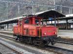 Ee3/3 16368 am 1.01.2010 in Brig  ...